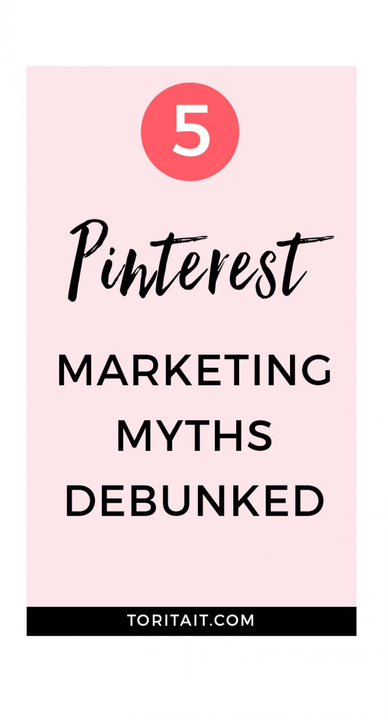 5 Pinterest marketing myths debunked.