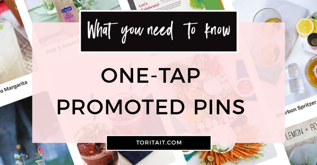 How to be successful with one-tap Pinterest Ads.