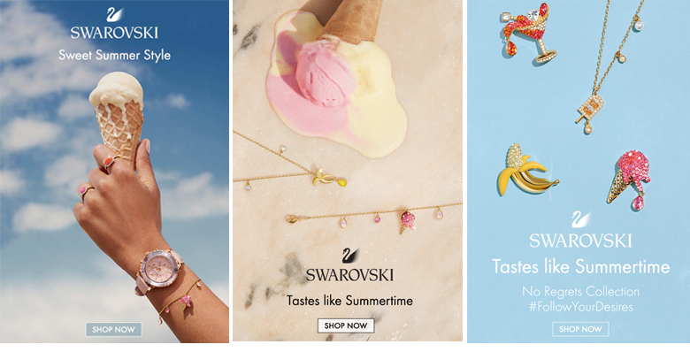 Pinterest Ad Examples | Swarovski