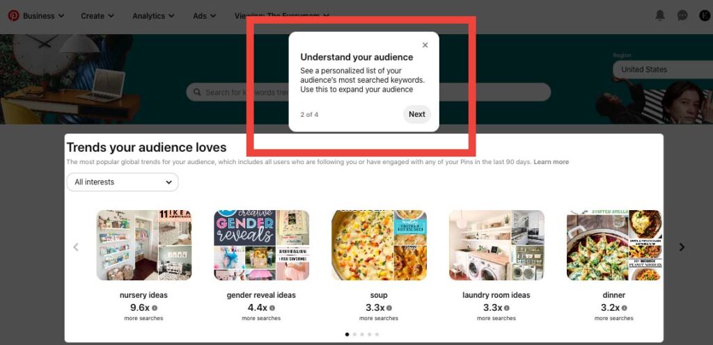 New Audience Trends on Pinterest
