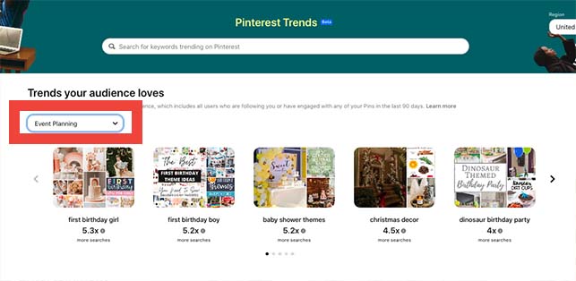 Pinterest Trend Tool